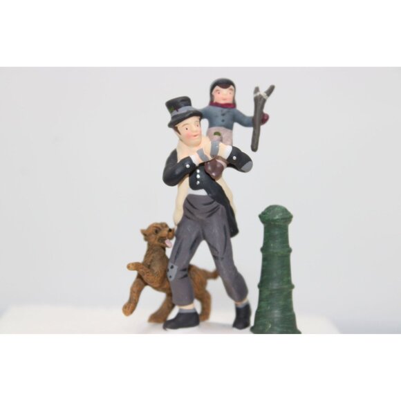 Dept 56 Dickens Village - Bob Cratchit & Tiny Tim - 58537 - Picture 3 of 3